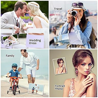 Uinkit 100 Sheets Inkjet Photo Paper Glossy 8.5x11 48lb 180Gsm Professional Photographic Paper Letter Size 8.5Mil Instant Dry Suitable for All Ink Printers - Image 9