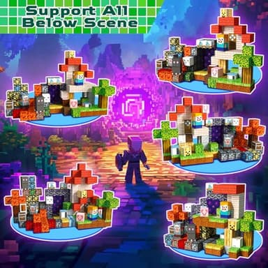 150 PCS Magnetic Blocks - Magnetic Building Block for Kids Ages 4-8 8-12, Magnet Blocks Cubes Tiles Constructions Toy for Girl Boy, STEM Montessori Stacking Toy, Sensory Play Halloweens Birthday Gifts - Image 3