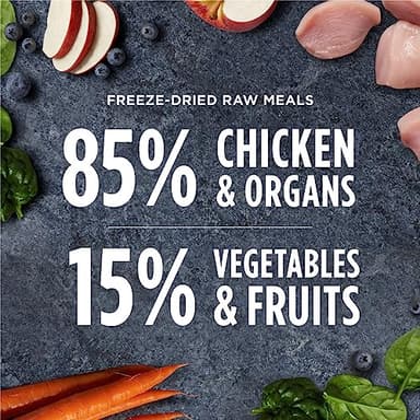 Instinct Freeze Dried Raw Meals, Natural Dry Dog Food, Grain Free - Cage Free Chicken, 25 oz. Bag - Image 6