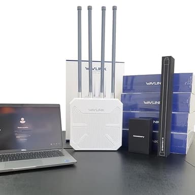 WAVLINK AX3000 WiFi 6 Wireless Outdoor Wireless Access Points, Long Range Outdoor WiFi with Dual Band/PoE/IP67/600mW of Power/Up to 256 Devices for Parties, Business Gatherings Work with Starlink - Image 2