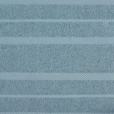 KitchenAid Albany Kitchen Towel 4-Pack Set, Fog Blue/White, 16"x26" - Image 3