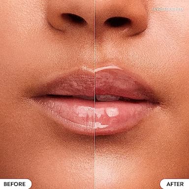 LANEIGE Lip Glowy Balm, Peach: Sheer Tinted Lip Moisturizer with Shea Butter, for Hydrating Shine & Soft Lips - Image 3