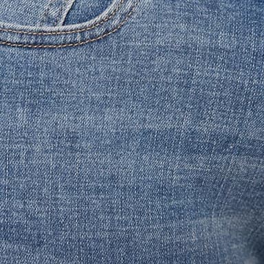 Amazon Essentials Women's Mid-Rise Slim Fit 4" Denim Shorts, Medium Wash, 6 - Image 7