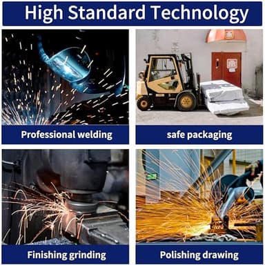 Lahoreeky Snow Guard Railing, 8ft Roof Snow Ice Guards for Metal Roofs and Wood Roofs, Stop Snow from Sliding Off Your Roof, Extendable, Gray - Image 6