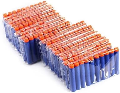 Nerf N Strike Blaster Compatible Dart Bullets, Compatible with All Elite 2.0 Series Blasters Blue (100 Blue) - Image 5