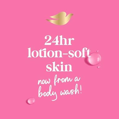 Dove Body Wash with Pump Renew Peony & Rose Oil For 24hr Lotion-Soft Skin Moisturizing Skin Cleanser with No Sulfates No Parabens 30.6 Oz - Image 5