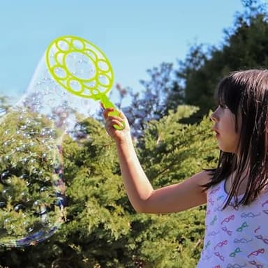 Bubble Wands kit Party Favors for Kids Bulk Toys Party Supplies Christmas Birthday Wedding Bath Time Gifts for Boys Girls (Various) - Image 7