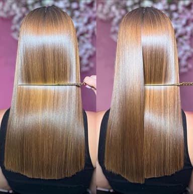 KERATIN RESEARCH Brazilian Keratin Hair Treatment Straightening Complex Blowout LONG Lasting Organic Natural Results with Argan Oil Keratina Brasilera - Image 8