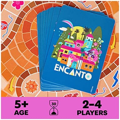 Disney Encanto, House of Charms Cute Easy Family Board Game with Magic Tokens Based on The Movie, for Kids Ages 5 and up - Image 3