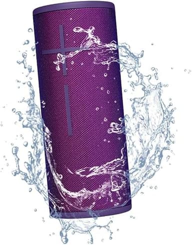 Logitech 2021 Ultimate Ears Boom 3 Wireless Bluetooth Speaker, Bold Sound + Deep Bass, Bluetooth, Magic Button, Waterproof, 15 Hours Battery, Range of 150 ft - Ultraviolet Purple (Renewed) - Image 2