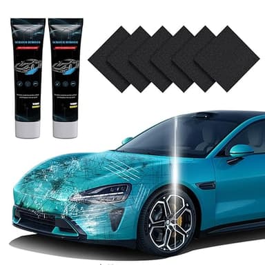 Huotwoe Car Scratch Remover,2025 Nano Sparkle Cloth Car Scratch Remover Cloth Upgrade - Image 1