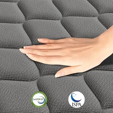 DAJIYUHC Queen Mattress, 12 Inch Hybrid Mattress in a Box, Memory Foam and Pocket Springs, Medium Plush Feel with Motion Isolating, CertiPUR-US Certified, Fiberglass Free -365-Night Trial - Image 6