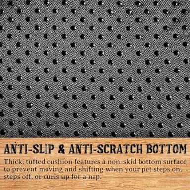 Klamklovf Dog Bed Crate Pad for Small Dogs, Fits 24Inch Dog Crate, Easy Maintenance, Machine Wash (Grey, Small (24'*18'*4")) - Image 4