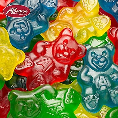 Albanese World's Best 4 Flavor Gummi Papa Bears, 5lbs of Candy - Image 5