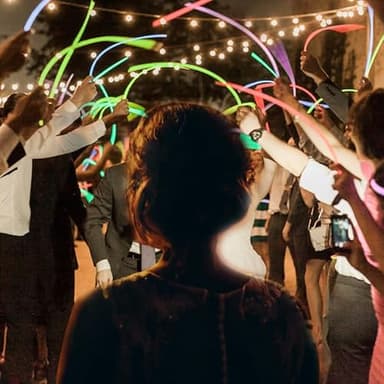 Glow Fever Glow Sticks Bulk 100ct 22'' Glow Necklaces with Connectors, Neon Light Sticks for Party Festivals Raves Concert Birthday Wedding, Multicolor - Image 4