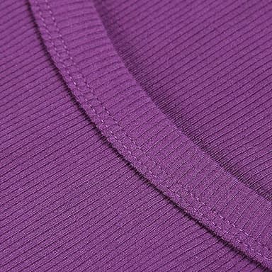 GEMBERA Womens Ribbed Long Sleeve Crewneck Casual Slim Basic Shirts Fitted Knit Tops(3922,Purple-XL) - Image 3