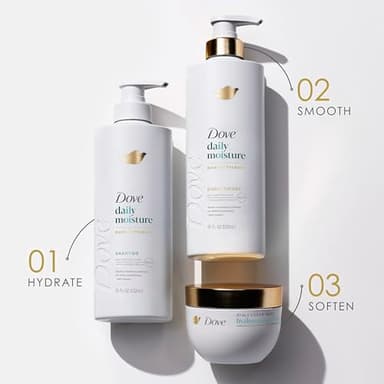 Dove Hair Hyaluronic Moisture 10in1 Serum Mask 9.2 fl oz - Image 5