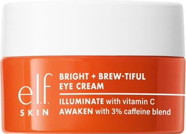 e.l.f. SKIN Bright + Brew-tiful Eye Cream, Helps Brighten Appearance Of Undereye Dark Circles & Repair Puffiness, Vegan & Cruelty-Free - Image 2