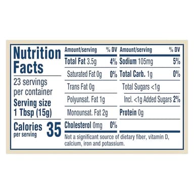Hellmann's Mayonnaise Dressing 8 Count Italian Herb & Garlic for a Deliciously Creamy Condiment, with Real Ingredients & No Artificial Flavors, 11.5 oz - Image 2