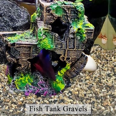 FANTIAN 20lbs Fish Tank Sand, 1/16 inch Small Aquarium Gravel. Decorative Pea Gravel River Rocks for Air Plants, Vase Fillers, Landscaping and Succulent Soil Cover - Image 6