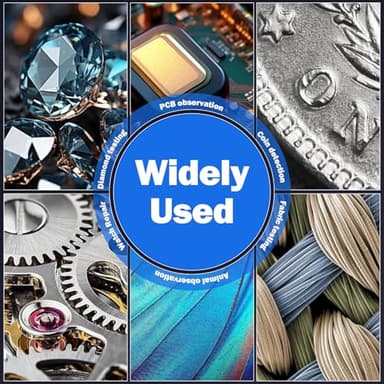 Digital Microscope Handheld with 2.0 Inch IPS Color Screen, 500x Magnifying Glass for Kids & Adults, Portable Mini Microscope Camera with 8 LED Lights, USB Compatible with PC Windows, Mac OS (Black) - Image 6