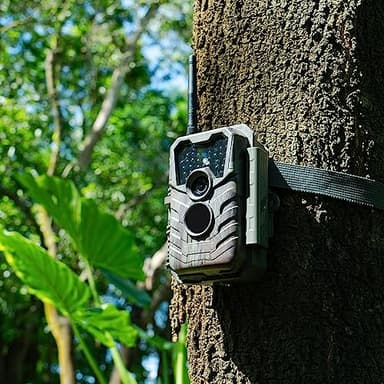 Meidase Trail Camera P90 Pro, WiFi Bluetooth, Super-Low-Light Sensitivity, 120° View Angle, 48MP 1296p, Night Vision, Motion Activated, Waterproof, Live Stream to Cell Phone for Hunting Game Cameras - Image 2