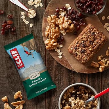 CLIF BAR - Variety Pack - 4 Flavors - Made with Organic Oats - Energy Bars - Non-GMO - Plant Based Protein Bars (12 Pack) - Image 7