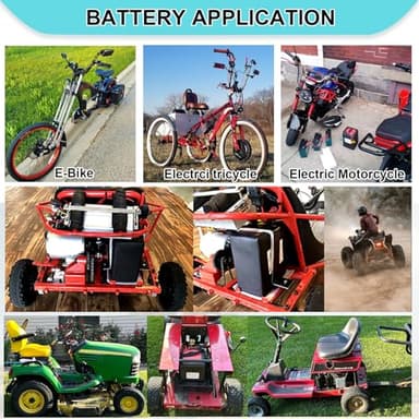 BtrPower 48V 45AH LiFePO4 Battery Ebike Lithium Battery Pack,50A BMS and 5A Fast Charger for 1500W-350W Motor - Image 5
