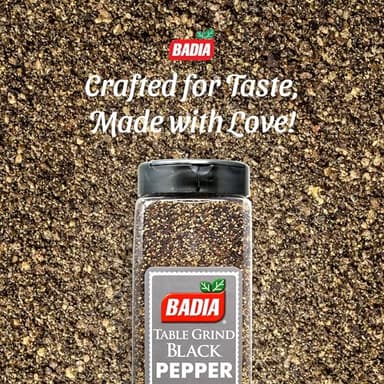 Badia Black Pepper Table Grind, 16 oz - Premium Seasoning for Cooking & Freshly Ground Flavor - Image 6