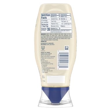 Hellmann's Mayonnaise Dressing 8 Count Italian Herb & Garlic for a Deliciously Creamy Condiment, with Real Ingredients & No Artificial Flavors, 11.5 oz - Image 4