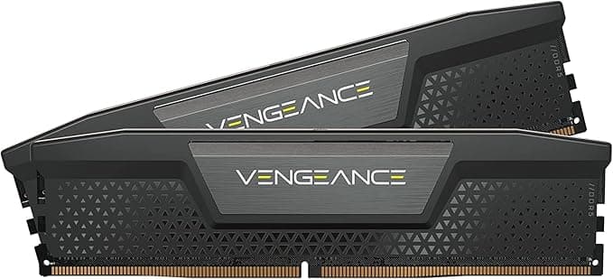 CORSAIR Vengeance DDR5 RAM 32GB (2x16GB) 6400MHz CL32 Intel XMP iCUE Compatible Computer Memory - Black (CMK32GX5M2B6400C32 - Image 1