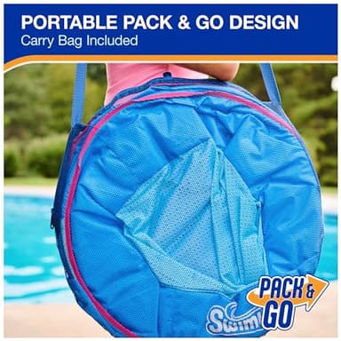 SwimWays Spring Float Premium Hammock Pool Lounger, Inflatable Pool Floats Adult with Fast Inflation for Ages 15 & Up - Image 6