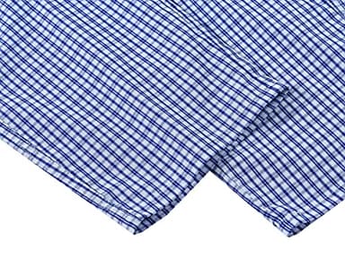 MoFiz Men's Pajama Pants,Cotton Sleep Lounge Bottom Pant Comfortable Plaid Woven Pj's Pants 3pack(D,Large - Image 6