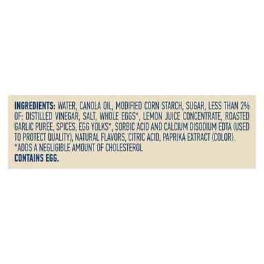 Hellmann's Mayonnaise Dressing 8 Count Italian Herb & Garlic for a Deliciously Creamy Condiment, with Real Ingredients & No Artificial Flavors, 11.5 oz - Image 3