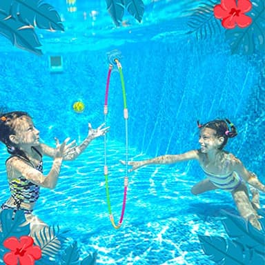 Fun Swimming Pool Toys for Kids - Diving Practice, Swim Thru Rings for Boys/Girls Ages 4-12 - Image 7