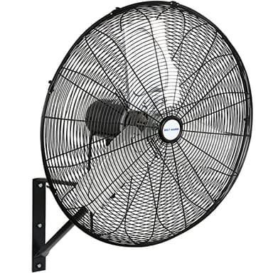 BILT HARD 6500 CFM 24in. High Velocity Industrial Wall Mounted Fan, 3-Speed Oscillating Heavy Duty Air Circulator for Commercial Use, Garage, Warehouse, Factory and Jobsite - UL Listed - Image 1