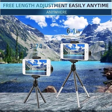 Stscope 360 Monocular Set, Telescope High Power, High-Power Long-Range Optics with Night Vision & Phone Adapter, Tripod-Compatible Gear for Birdwatching Stargazing Camping (80x100,Upgraded Green) - Image 5