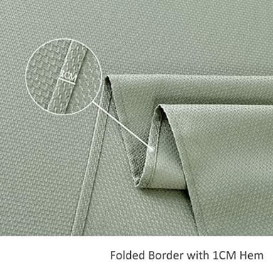 maxmill Textured Rectangle Tablecloth Water Resistant Wrinkle Free Spill-Proof, Soft Jacquard Table Cloth for Banquet Parties Event Holiday Dinner, Indoor and Outdoor Use, 60 x 84 Inch, Sage Green - Image 6