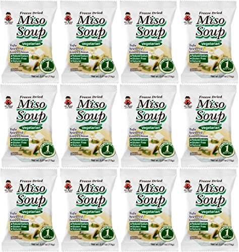 Miko Brand Freeze Dried Soup, Vegetarian, miso, 3.24 Ounce (Pack of 12) - Image 1