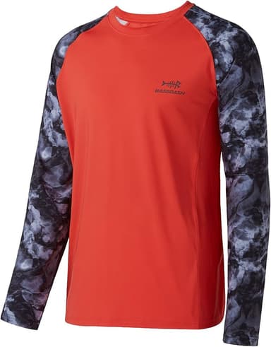 BASSDASH UPF 50 Fishing Tee for Men Camo Long Sleeve Shirt Quick Dry Sweatshirts - Image 1