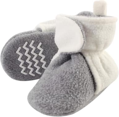 Hudson Baby Unisex-Baby Cozy Fleece BootiesSlipper Sock - Image 1