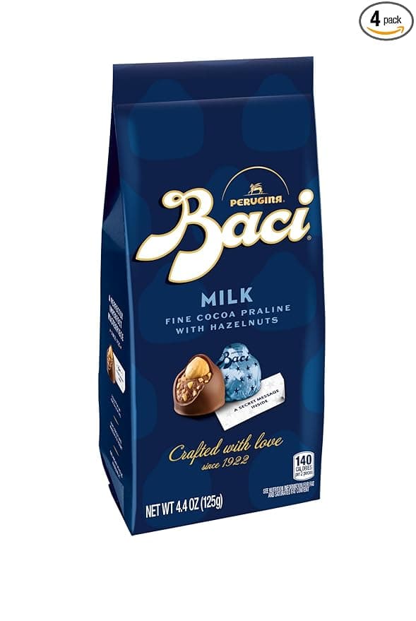 Perugina Milk Chocolate Truffle Bag, 4.4 Ounce (Pack of 4 - Image 1