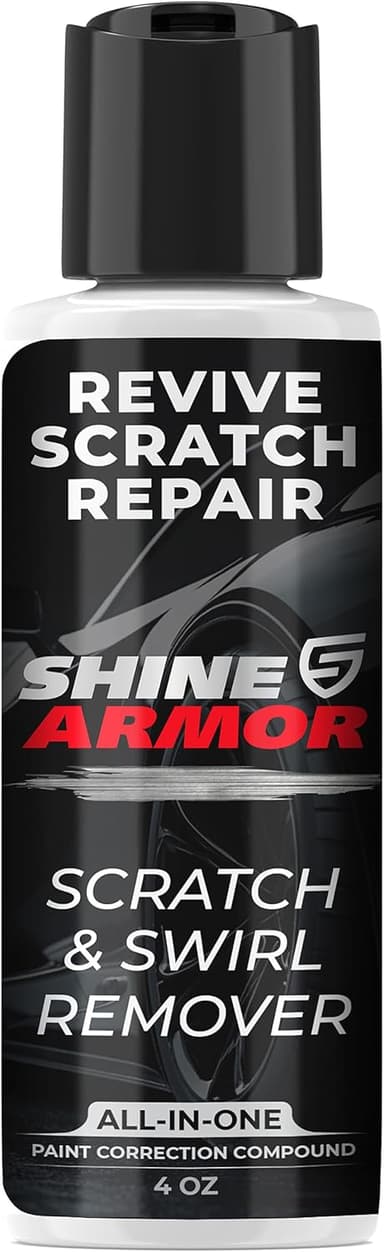 Shine Armor Car Polishing Compound Kit - Restore Faded Paint, Remove Light Scratches, Fix Paint Transfer, and Eliminate Drying Streaks - Image 2
