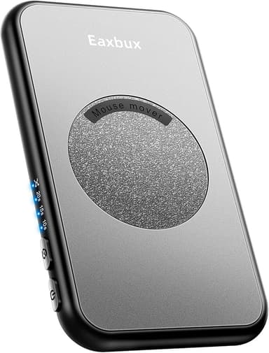 EAXBUX Ultra-Slim Mouse Jiggler,100% Undetectable Mouse Mover Jiggler Device Shaker with Adjustable Spinning Time,Random Movement,Gifts for Keeping PC/Laptop Active & Secure to Improve Work Efficiency - Image 1