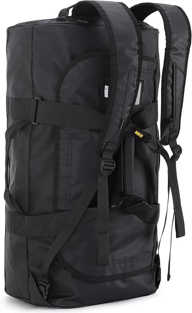 MIER Water Resistant Backpack Duffle Heavy Duty Convertible Duffle Bag with Backpack Straps for Gym, Sports, Travel - Image 1