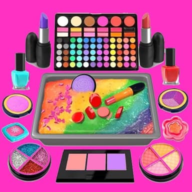 Makeup Slime Simulator ASMR makeup artistry with ASMR relaxation and virtual models' beauty - Image 1