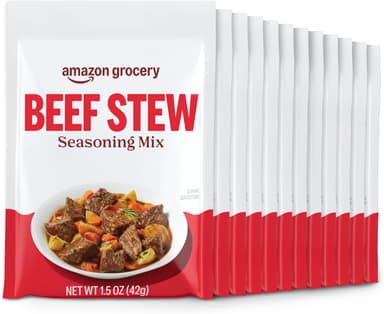 Amazon Grocery, Beef Stew Seasoning Mix, 13.8 Oz, 12 Ct (Previously Happy Belly, Packaging May Vary - Image 2