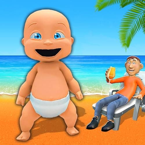 Naughty Baby and Virtual Daddy Sims: Real Mommy Simulator Game - Image 1