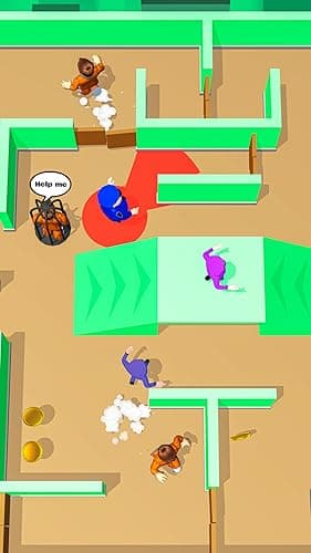 Naughty Stickman Police Fun Escape Prison Hide Run Games 2025 - Image 5