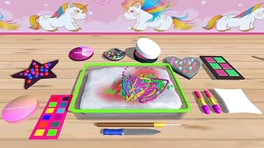 Makeup Slime Simulator ASMR makeup artistry with ASMR relaxation and virtual models' beauty - Image 2